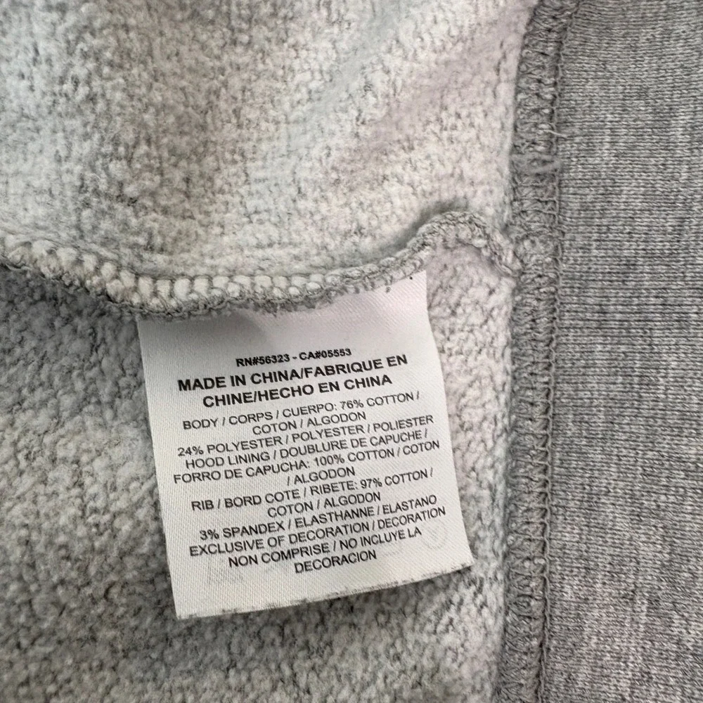Jordan North Hoodie Mens Size Medium Gray Pullover‎ AJ1383-063 Fleece Gym Active